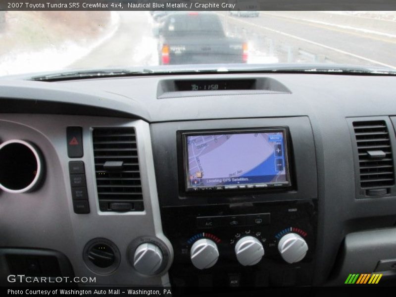 Nautical Blue Metallic / Graphite Gray 2007 Toyota Tundra SR5 CrewMax 4x4