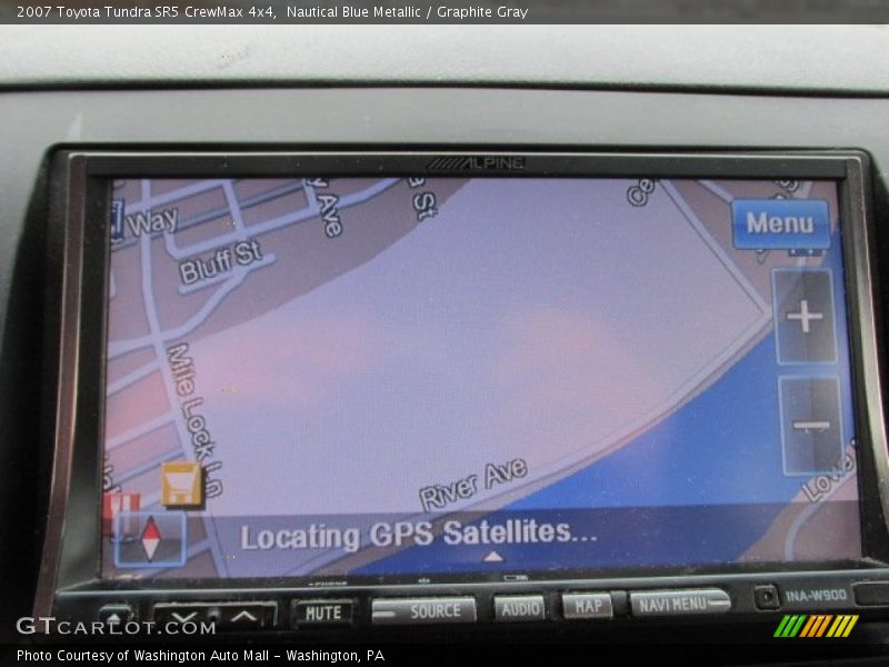 Nautical Blue Metallic / Graphite Gray 2007 Toyota Tundra SR5 CrewMax 4x4