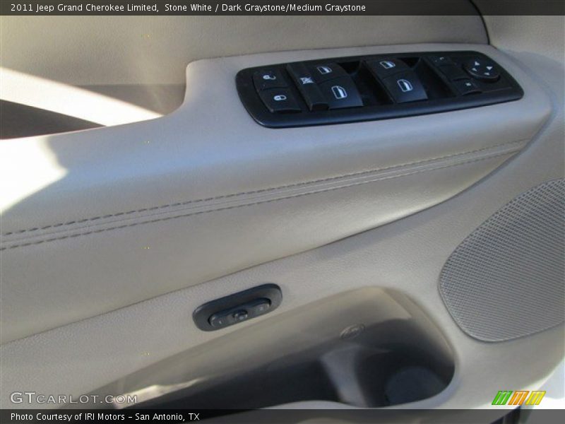 Stone White / Dark Graystone/Medium Graystone 2011 Jeep Grand Cherokee Limited