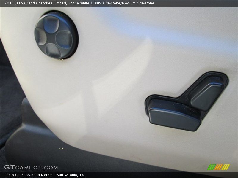 Stone White / Dark Graystone/Medium Graystone 2011 Jeep Grand Cherokee Limited