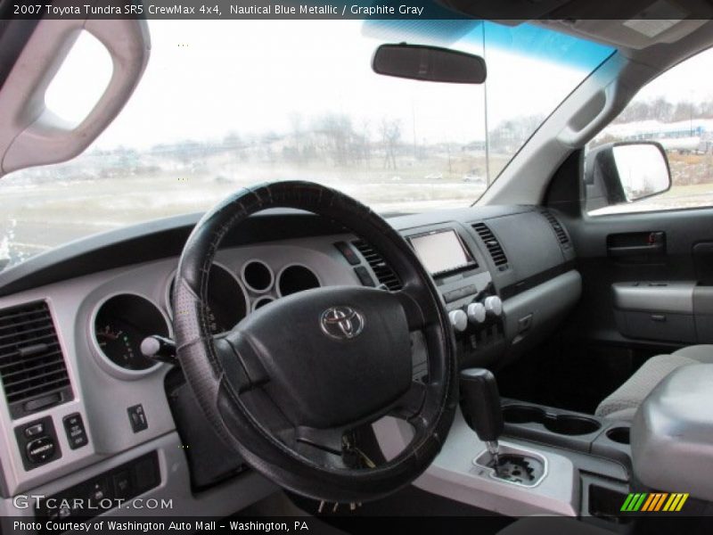 Nautical Blue Metallic / Graphite Gray 2007 Toyota Tundra SR5 CrewMax 4x4