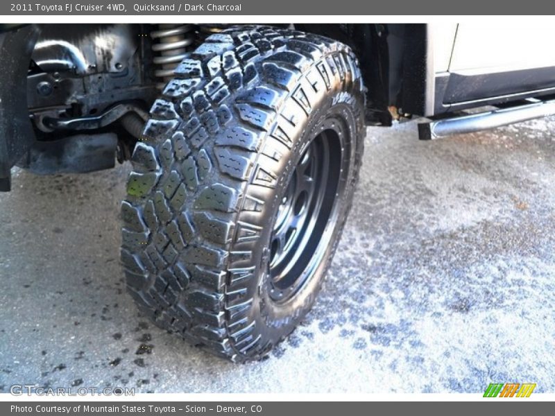 Quicksand / Dark Charcoal 2011 Toyota FJ Cruiser 4WD