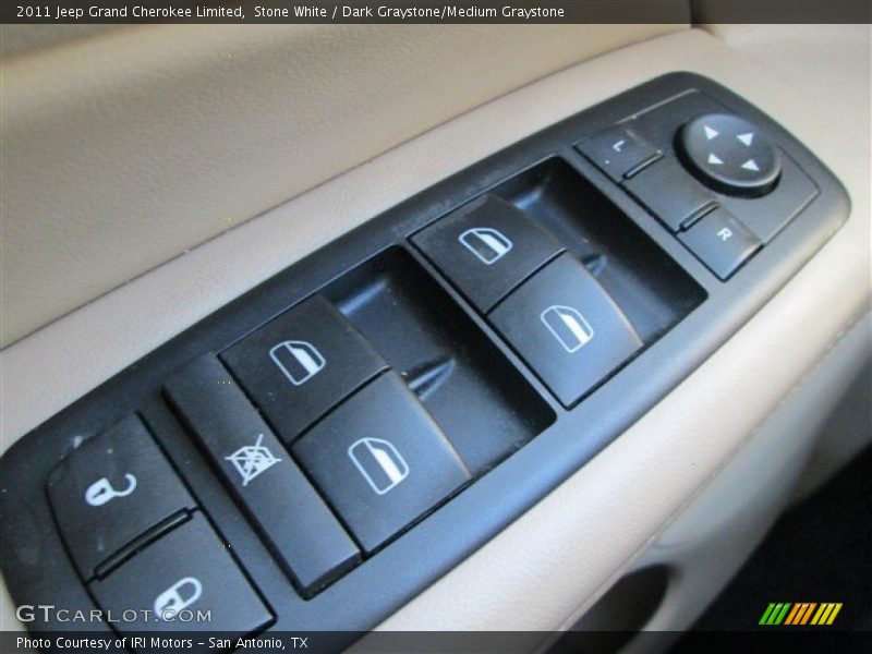 Stone White / Dark Graystone/Medium Graystone 2011 Jeep Grand Cherokee Limited