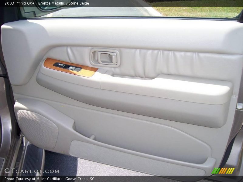 Bronze Metallic / Stone Beige 2003 Infiniti QX4