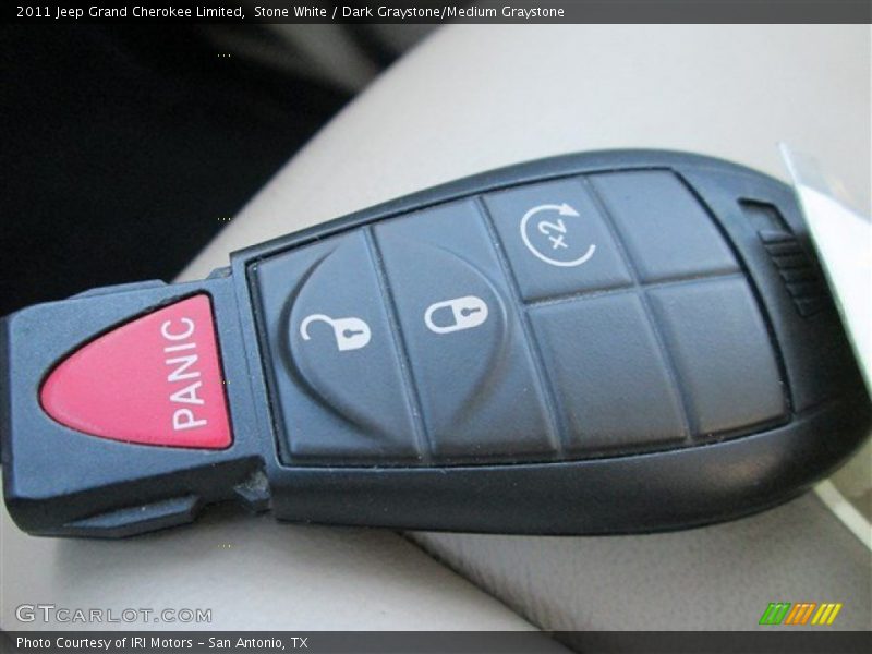 Stone White / Dark Graystone/Medium Graystone 2011 Jeep Grand Cherokee Limited