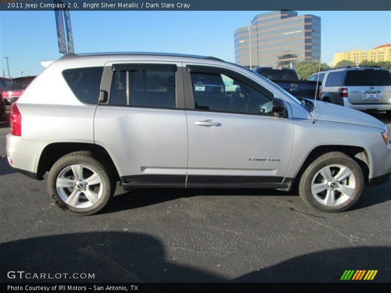 Bright Silver Metallic / Dark Slate Gray 2011 Jeep Compass 2.0