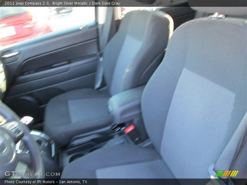 Bright Silver Metallic / Dark Slate Gray 2011 Jeep Compass 2.0
