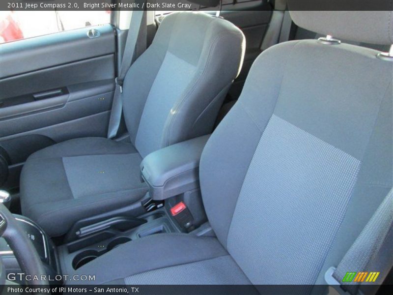 Bright Silver Metallic / Dark Slate Gray 2011 Jeep Compass 2.0
