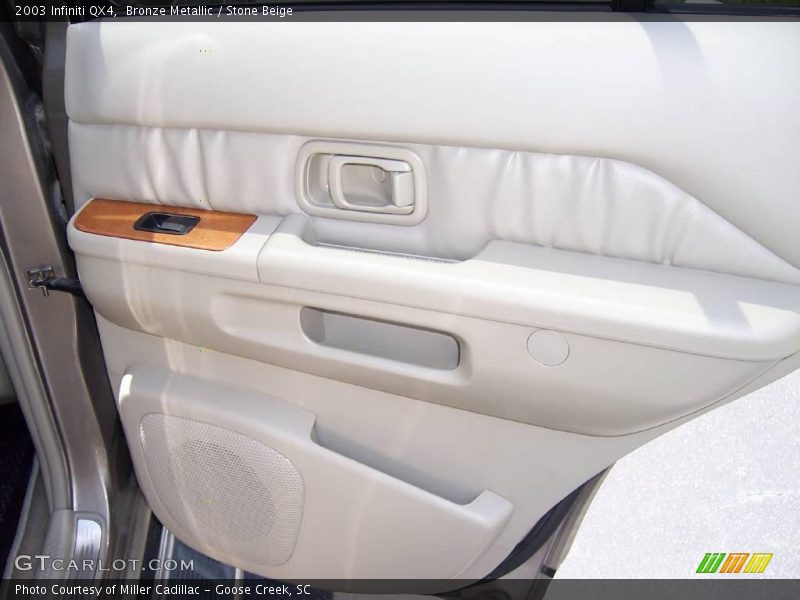 Bronze Metallic / Stone Beige 2003 Infiniti QX4
