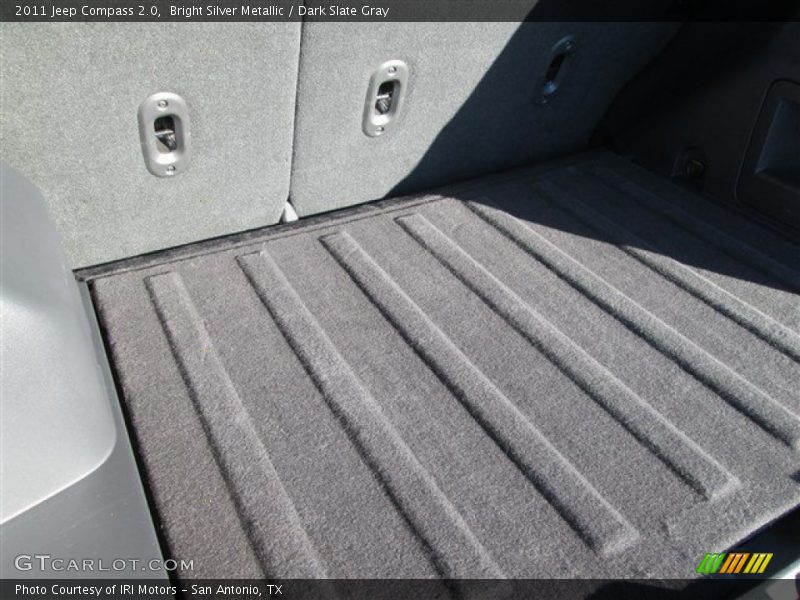 Bright Silver Metallic / Dark Slate Gray 2011 Jeep Compass 2.0