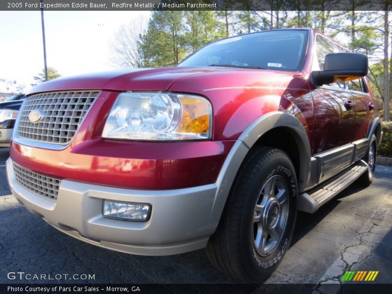 Redfire Metallic / Medium Parchment 2005 Ford Expedition Eddie Bauer