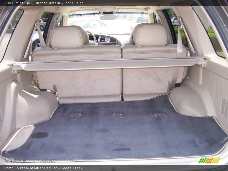 Bronze Metallic / Stone Beige 2003 Infiniti QX4