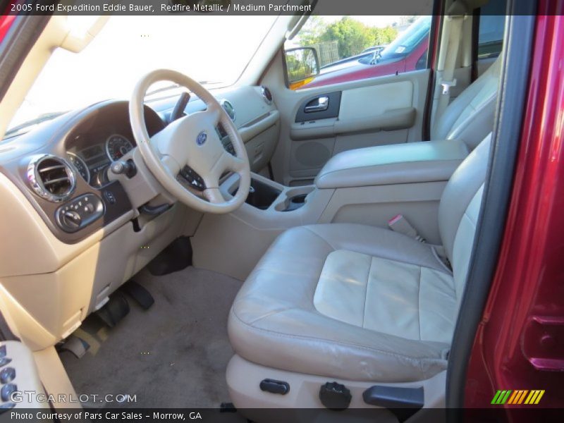 Redfire Metallic / Medium Parchment 2005 Ford Expedition Eddie Bauer