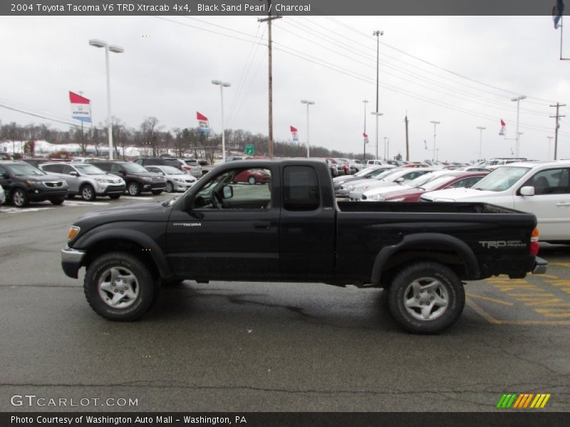Black Sand Pearl / Charcoal 2004 Toyota Tacoma V6 TRD Xtracab 4x4