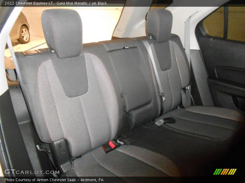 Gold Mist Metallic / Jet Black 2012 Chevrolet Equinox LT