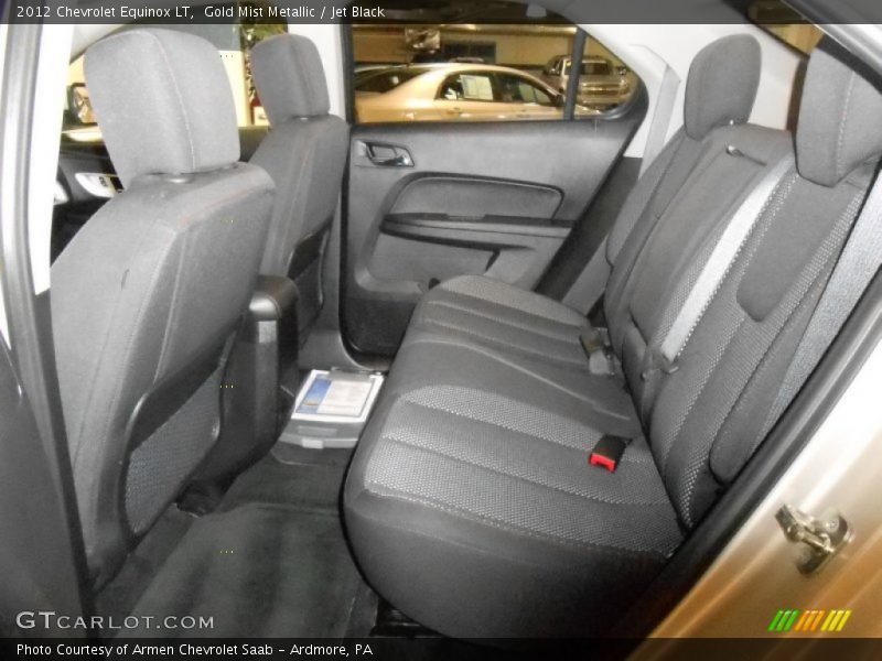 Gold Mist Metallic / Jet Black 2012 Chevrolet Equinox LT