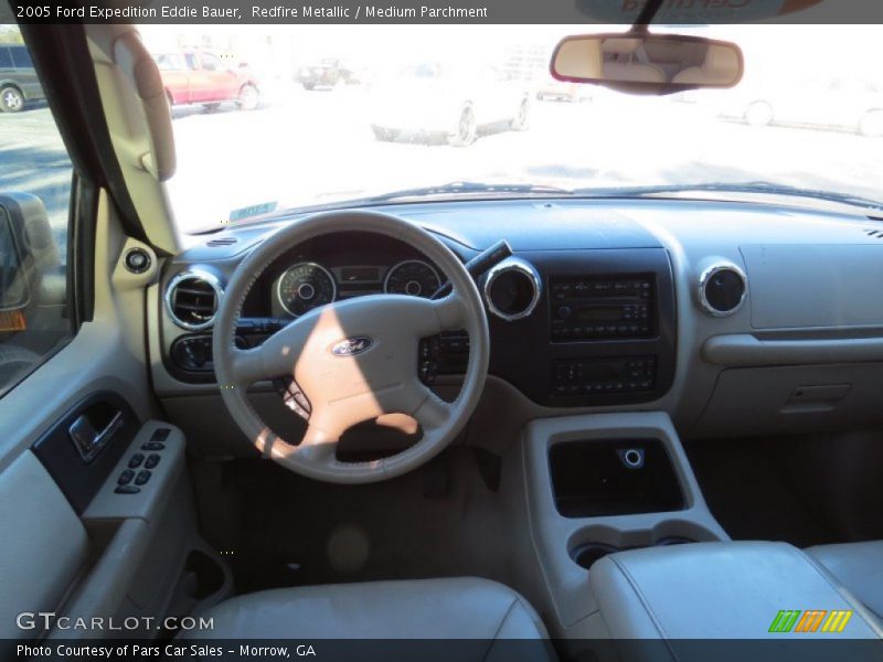 Redfire Metallic / Medium Parchment 2005 Ford Expedition Eddie Bauer