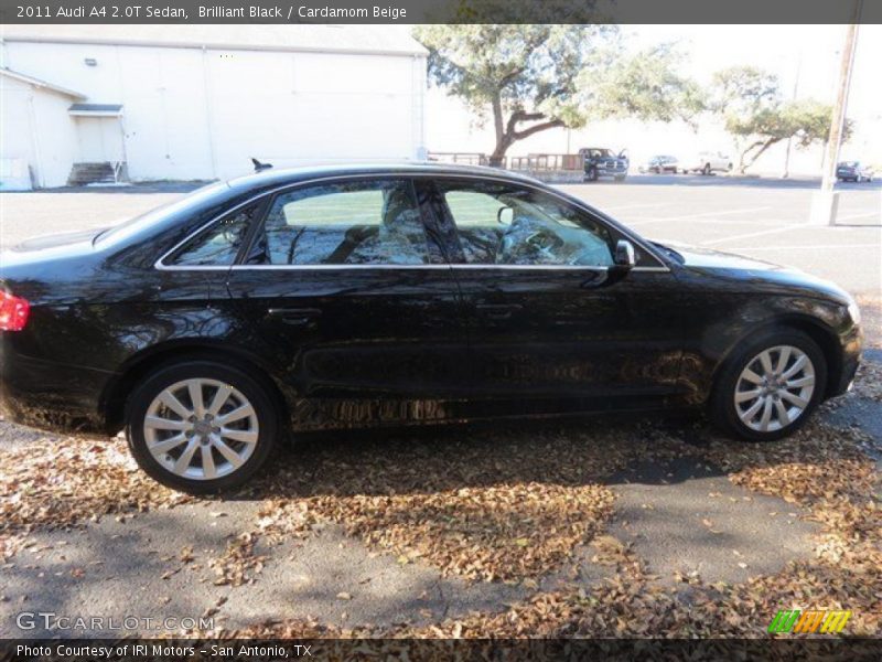 Brilliant Black / Cardamom Beige 2011 Audi A4 2.0T Sedan