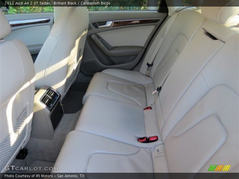 Brilliant Black / Cardamom Beige 2011 Audi A4 2.0T Sedan