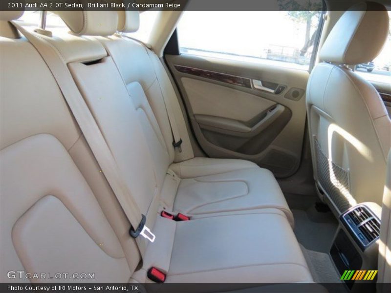 Brilliant Black / Cardamom Beige 2011 Audi A4 2.0T Sedan