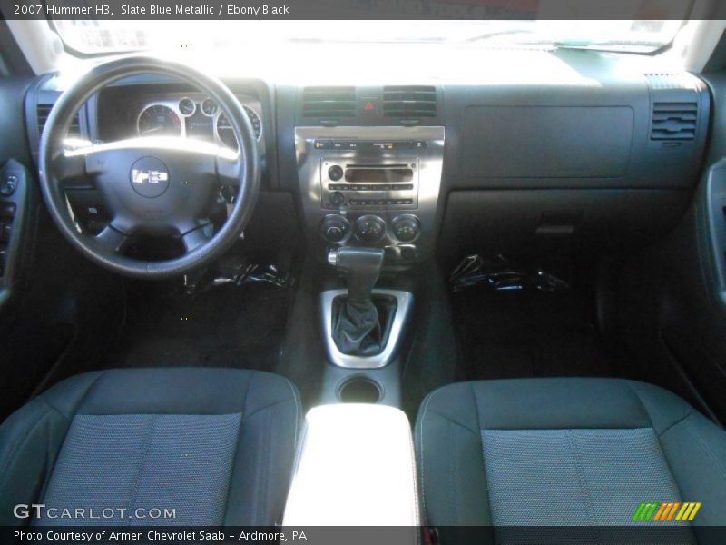Slate Blue Metallic / Ebony Black 2007 Hummer H3