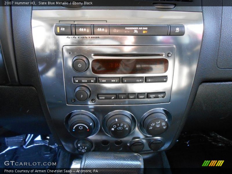 Slate Blue Metallic / Ebony Black 2007 Hummer H3