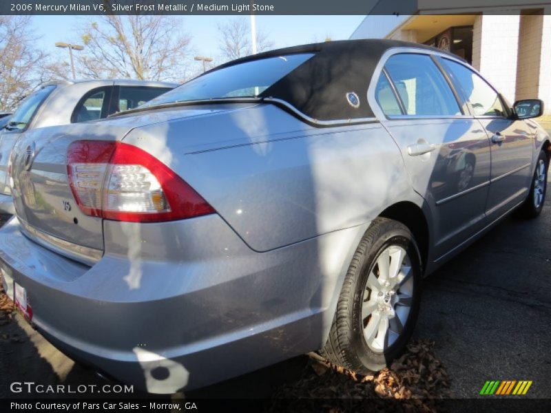 Silver Frost Metallic / Medium Light Stone 2006 Mercury Milan V6