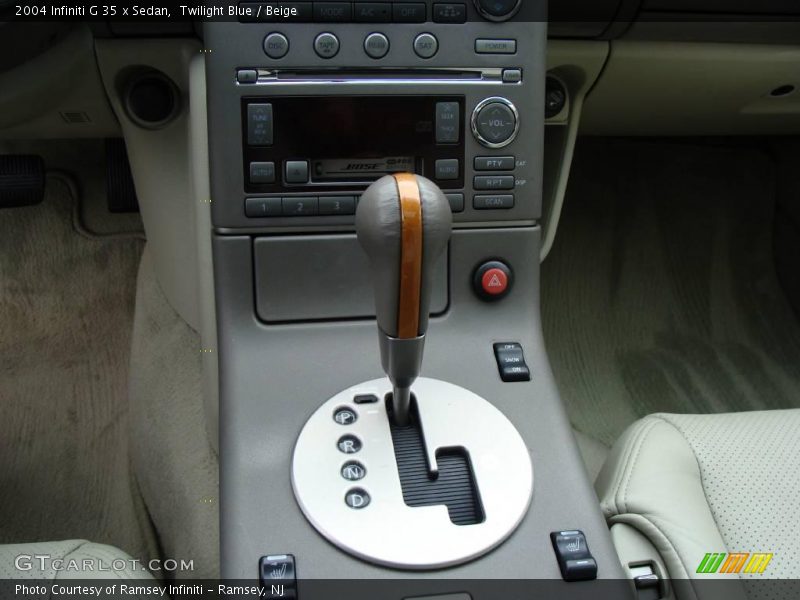 Twilight Blue / Beige 2004 Infiniti G 35 x Sedan