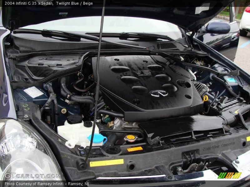 Twilight Blue / Beige 2004 Infiniti G 35 x Sedan