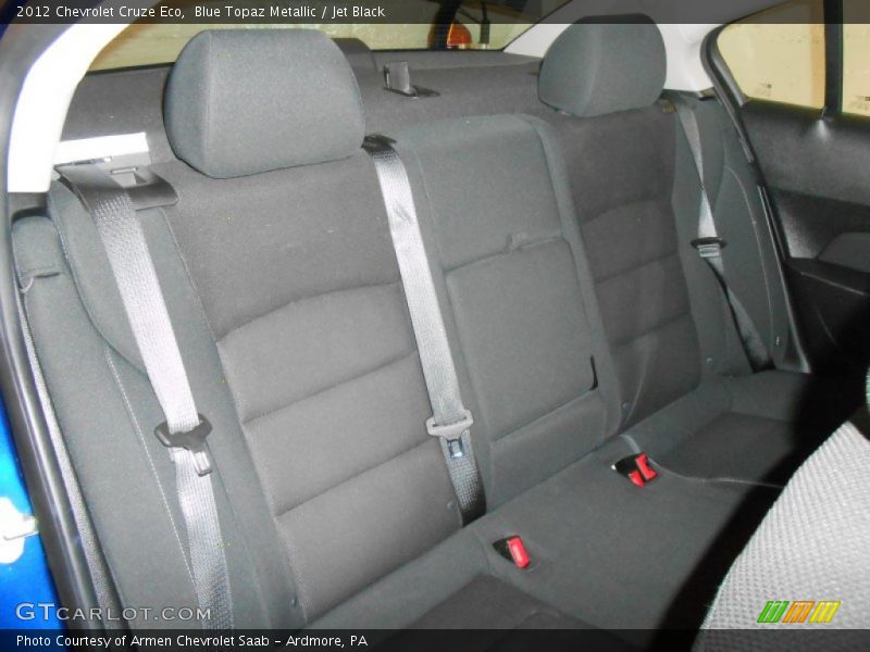 Blue Topaz Metallic / Jet Black 2012 Chevrolet Cruze Eco