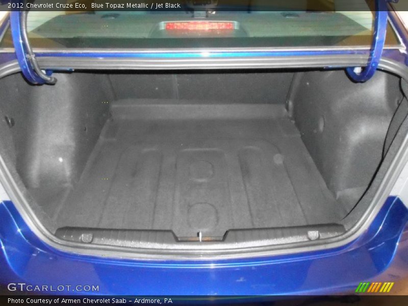 Blue Topaz Metallic / Jet Black 2012 Chevrolet Cruze Eco