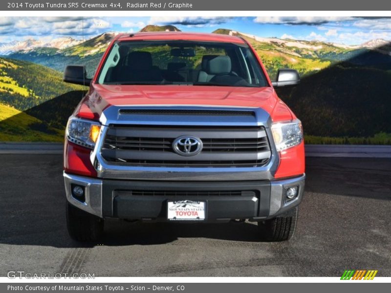 Radiant Red / Graphite 2014 Toyota Tundra SR5 Crewmax 4x4