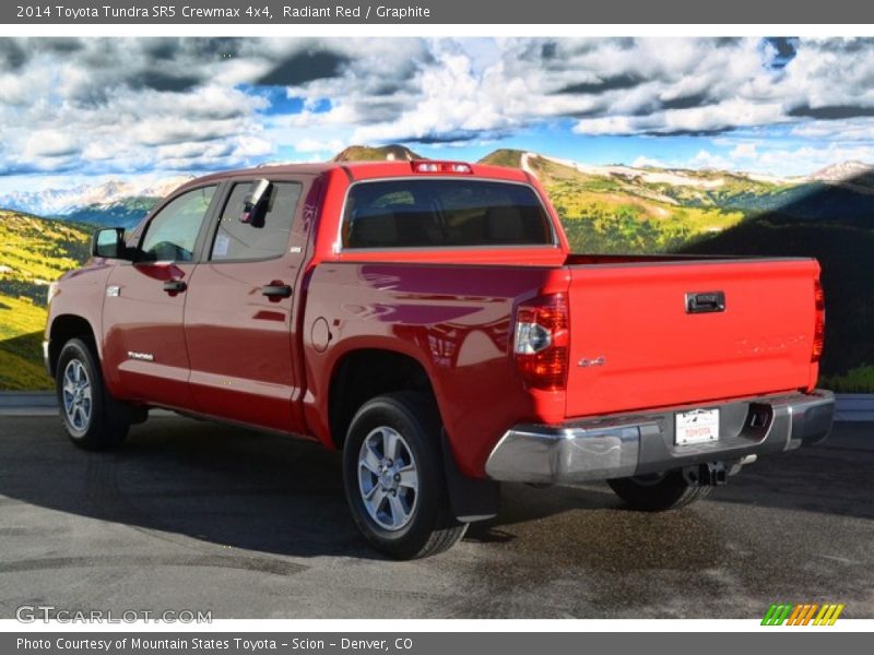 Radiant Red / Graphite 2014 Toyota Tundra SR5 Crewmax 4x4