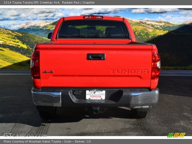Radiant Red / Graphite 2014 Toyota Tundra SR5 Crewmax 4x4