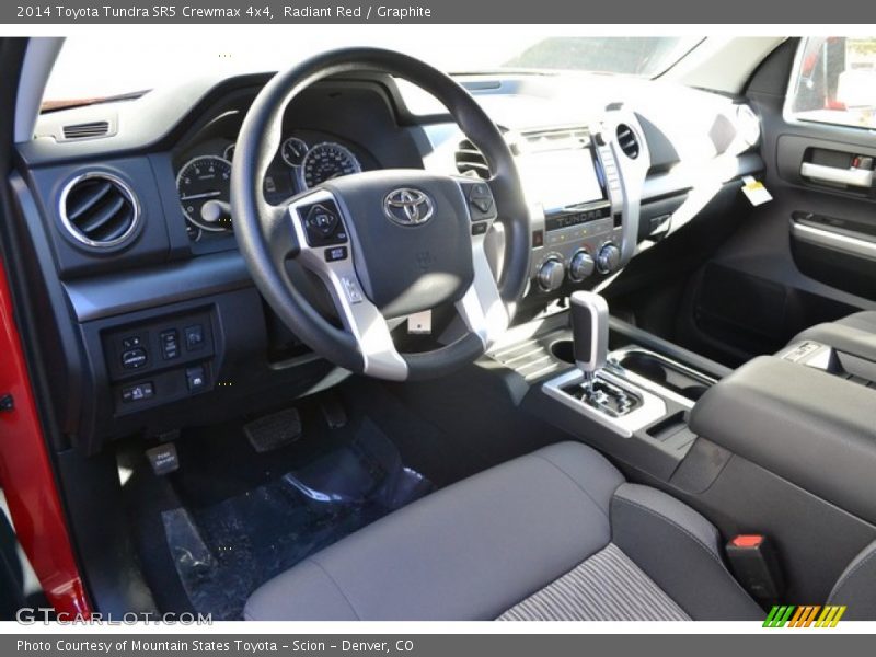 Radiant Red / Graphite 2014 Toyota Tundra SR5 Crewmax 4x4