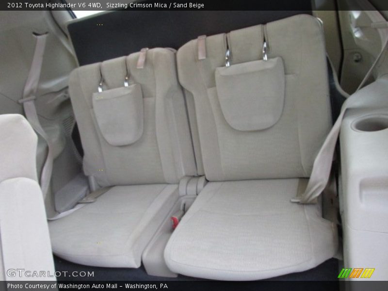 Sizzling Crimson Mica / Sand Beige 2012 Toyota Highlander V6 4WD