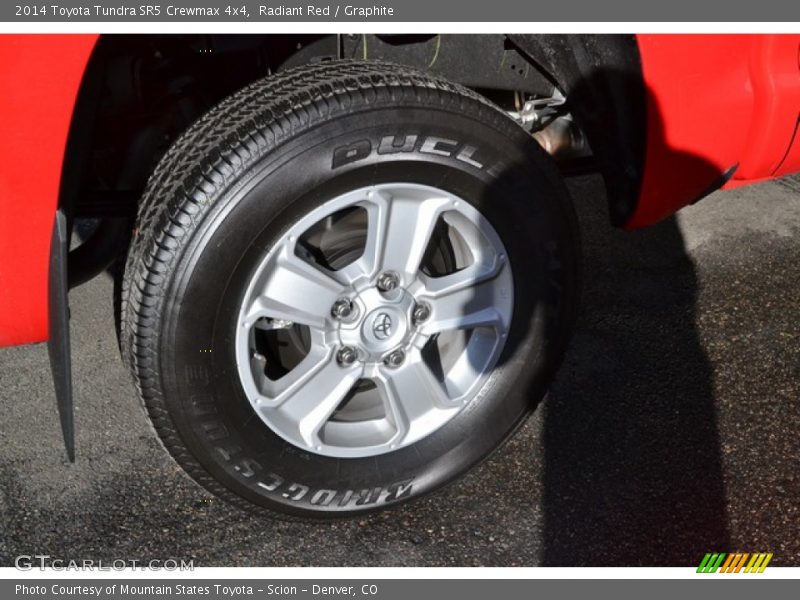 Radiant Red / Graphite 2014 Toyota Tundra SR5 Crewmax 4x4