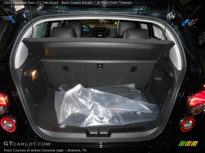 Black Granite Metallic / Jet Black/Dark Titanium 2014 Chevrolet Sonic LTZ Hatchback
