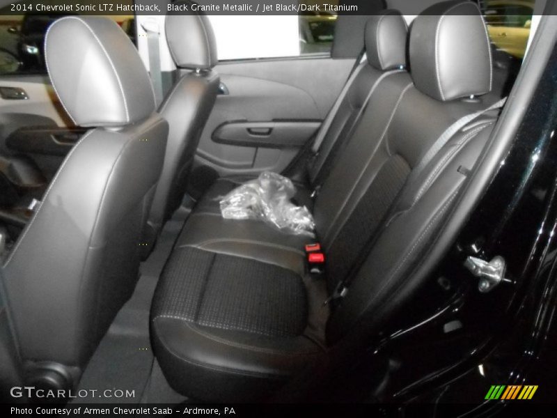 Black Granite Metallic / Jet Black/Dark Titanium 2014 Chevrolet Sonic LTZ Hatchback
