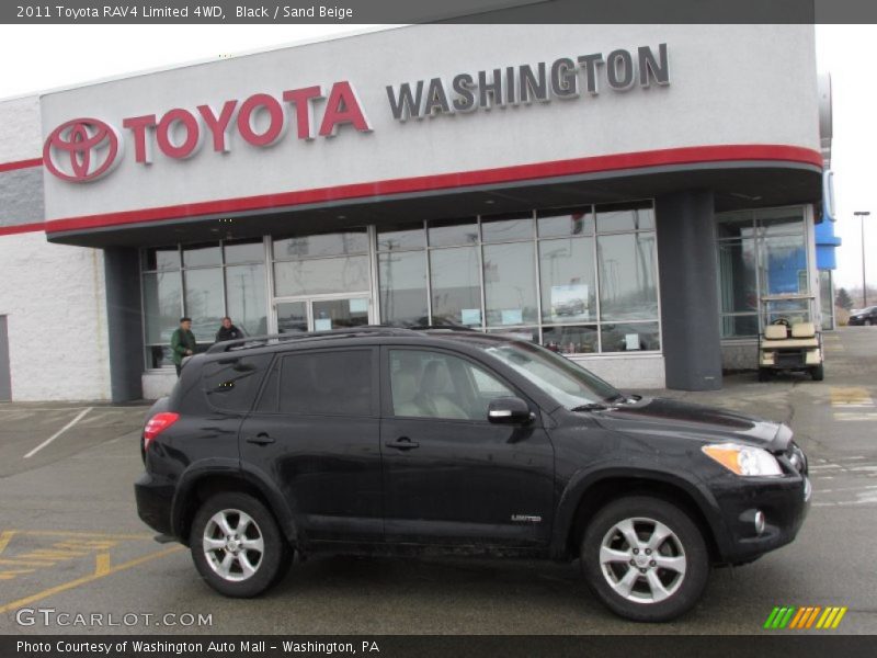 Black / Sand Beige 2011 Toyota RAV4 Limited 4WD