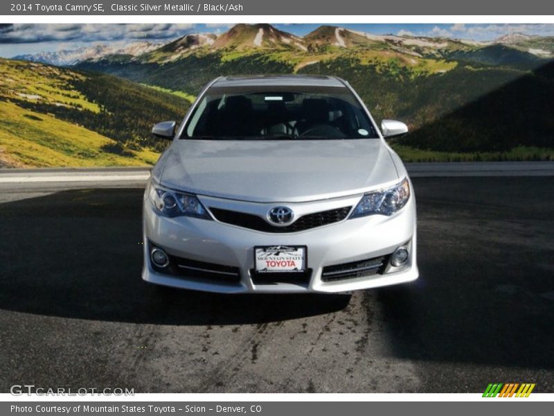 Classic Silver Metallic / Black/Ash 2014 Toyota Camry SE