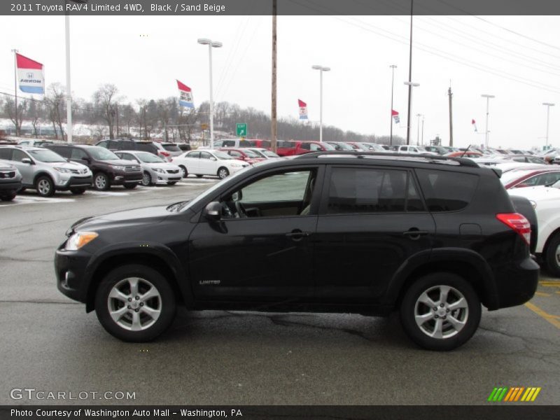 Black / Sand Beige 2011 Toyota RAV4 Limited 4WD