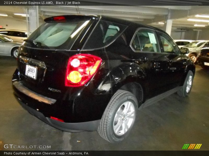 Black / Jet Black 2014 Chevrolet Equinox LS AWD