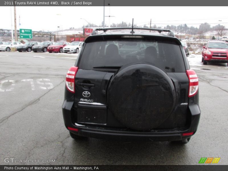 Black / Sand Beige 2011 Toyota RAV4 Limited 4WD