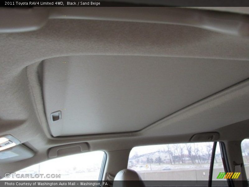 Black / Sand Beige 2011 Toyota RAV4 Limited 4WD