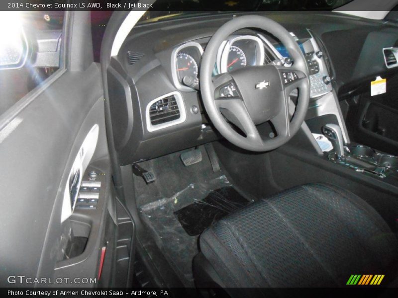 Black / Jet Black 2014 Chevrolet Equinox LS AWD