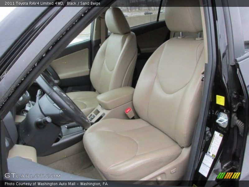 Black / Sand Beige 2011 Toyota RAV4 Limited 4WD