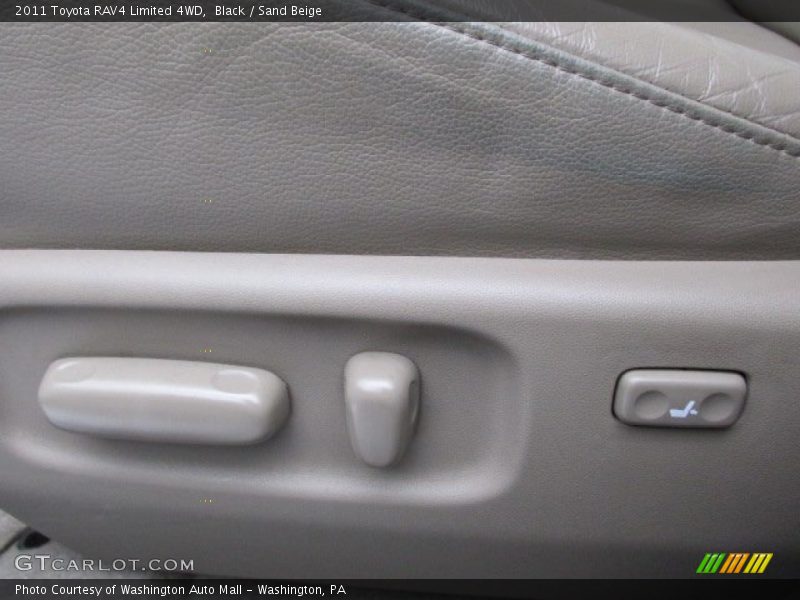Black / Sand Beige 2011 Toyota RAV4 Limited 4WD