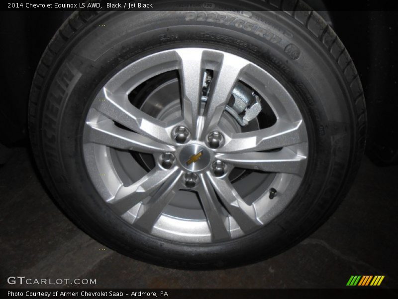 Black / Jet Black 2014 Chevrolet Equinox LS AWD