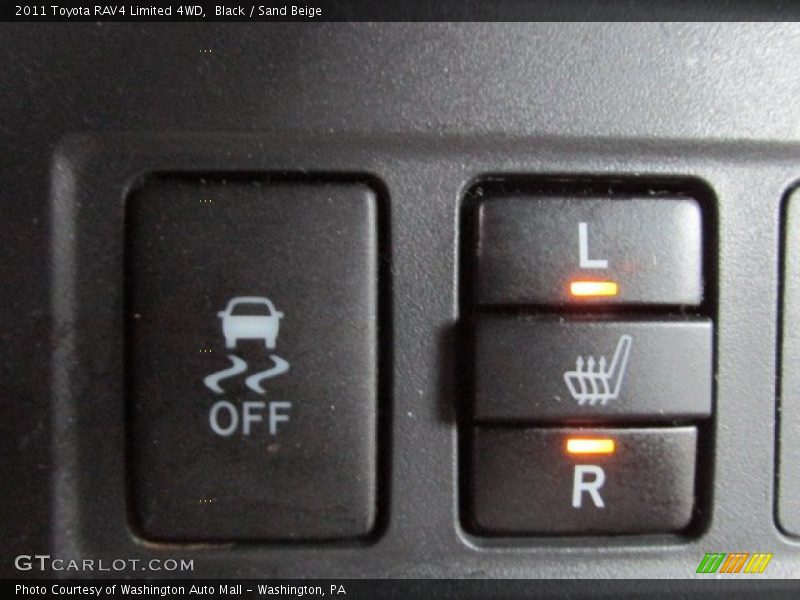 Black / Sand Beige 2011 Toyota RAV4 Limited 4WD